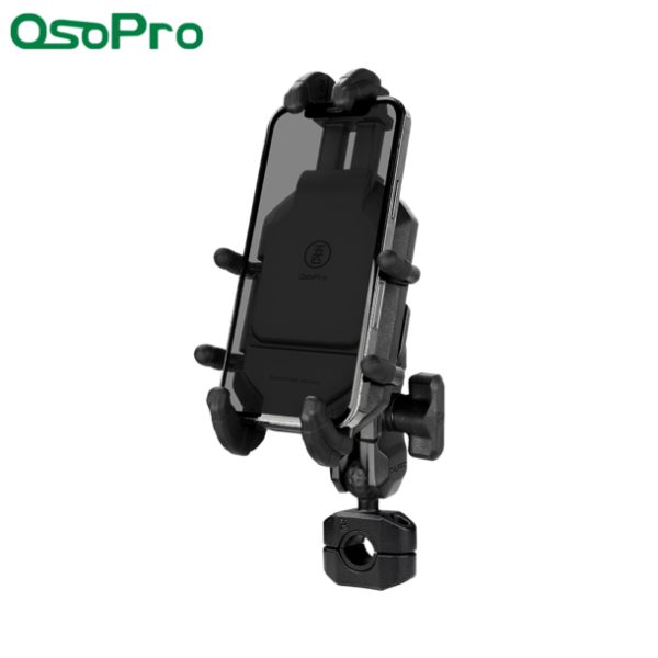 מעמד לטלפון OSOPRO OCTOPUS עם תפס כידון צר מסוג O-Type