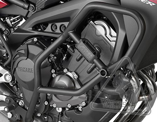 מגן מנוע לימאהה ג'י וי שחור - GIVI YAHAMA MT-09 / TRACER/GT 2017-2020 ENGINE GUARD