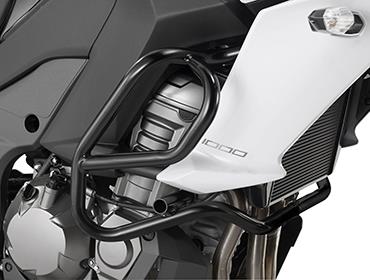מגן מנוע לקווסאקי ג'י וי שחור - GIVI KAWASAKI VERSYS 1000 2015-2018 ENGINE GUARD