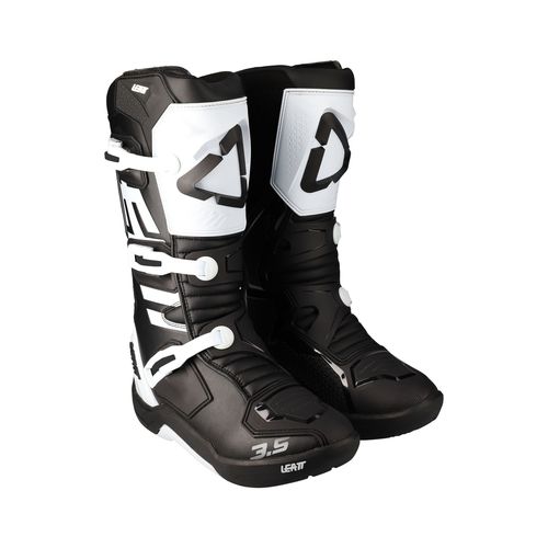 מגפי רכיבה ליט שחור/ לבן - LEATT BOOTS GPX 3.5