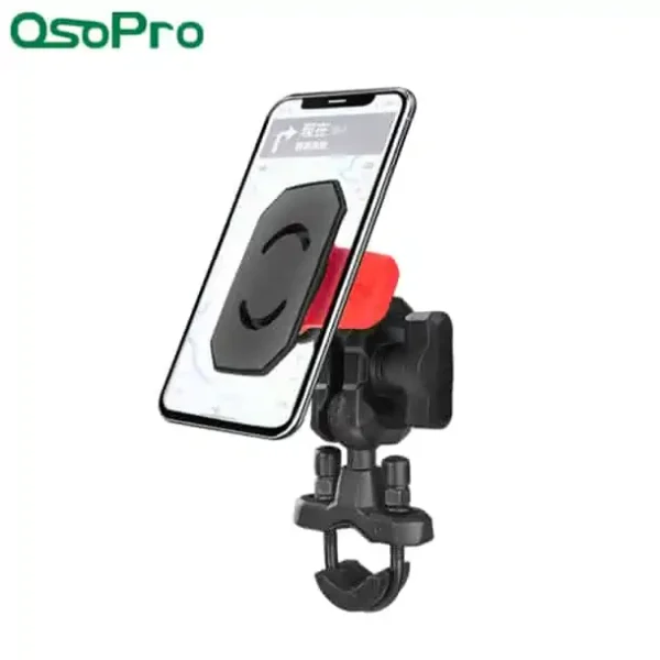 תושבת לטלפון CLICK&LOCK לכידון אופנוע - OsoPro תפס כידון U