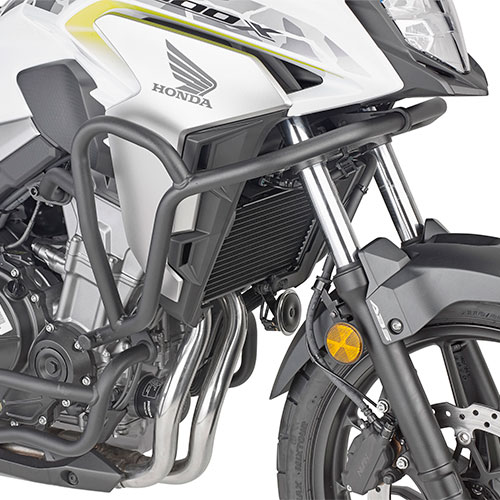 מגן מנוע עליון להונדה ג'י וי שחור - GIVI HONDA CB 500X 19-23 TUBULAR ENGINE GUARD