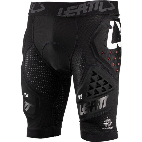 מכנס (טייץ) קצר ממוגן ליט שחור - LEATT IMPACT PANTS 3DF 4.0