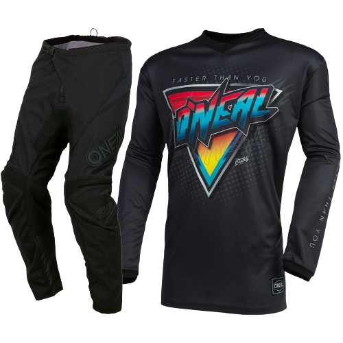 חליפת רכיבה אוניל - ONEAL ELEMENT SPEEDMETAL שחור