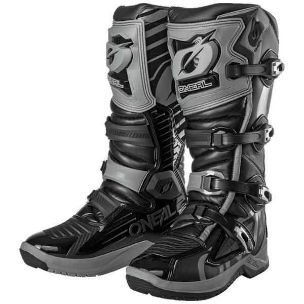 מגף רכיבה אוניל שחור/ אפור - ONEAL RMX BOOTS