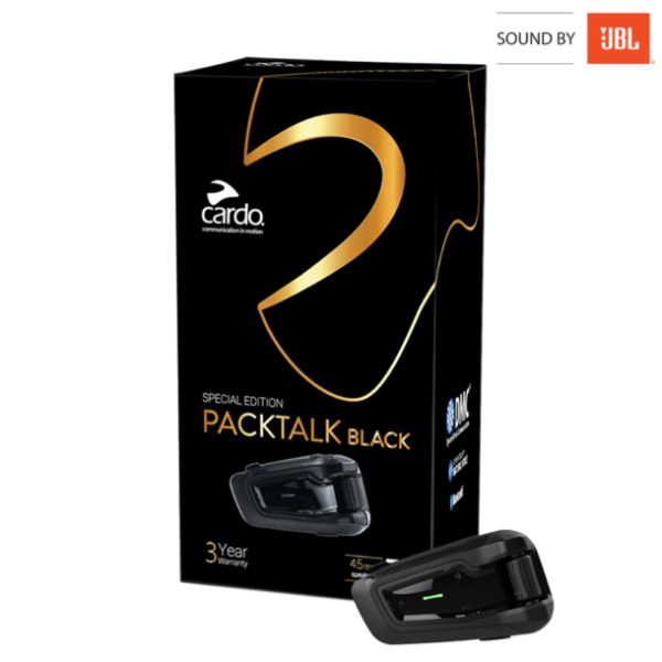 דיבורית בלוטוס לקסדה קארדו - CARDO PACKTALK BLACK