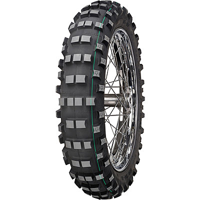 צמיג אחורי מיטאס פס ירוק - MITAS TERRA FORCE-FE SUPER LIGHT 140/80-18