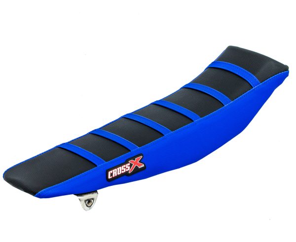 כיסוי מושב לאופנוע שטח ימאהה שחור/ כחול - CROSS X RACING SEAT COVER 250/450 YAMAHA YZF / WRF 18-21