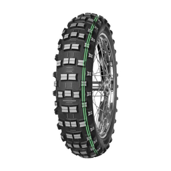צמיג אחורי מיטאס שתי פסים ירוק - MITAS TERRA FORCE 140/80-18