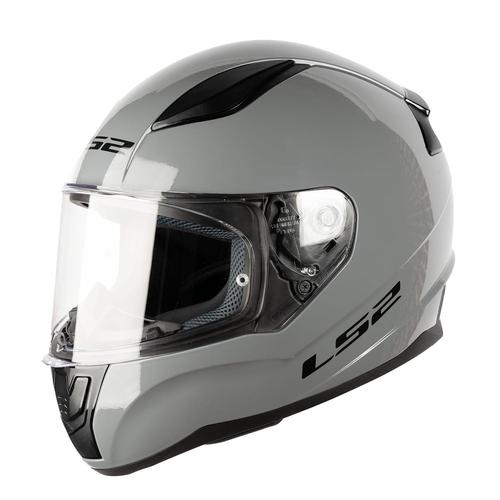 קסדה מלאה אל אס 2 רפיד אפור בטון - LS2 FF353 RAPID II SOLID NARDO GREY