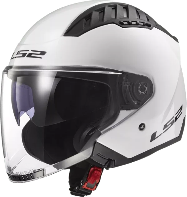 קסדת 3/4 אל אס 2 קופטר 2 לבן מבריק - LS2 OF600 COPTER II GLOSS WHITE