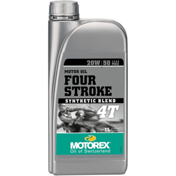 שמן מנוע מוטורקס למנועי 4 פעימות בנפח 1 ליטר – MOTOREX FOUR STROKE 4T 20W50