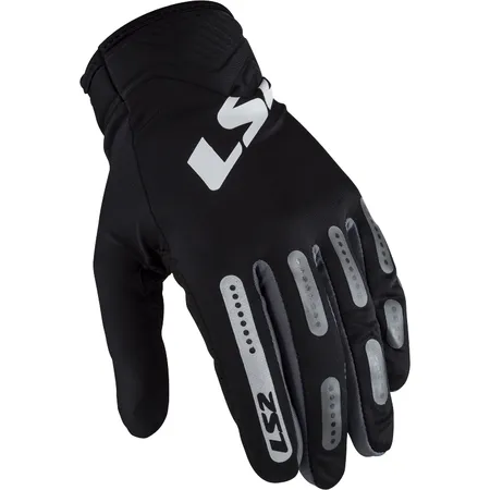 כפפות רכיבה קיץ אל אס 2 שחור/ אפור - LS2 BEND MAN GLOVES BLACK GREY