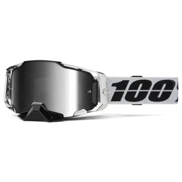 משקפי אבק 100% לבן/ שחור  –  ARMEGA GOGGLE ATAC