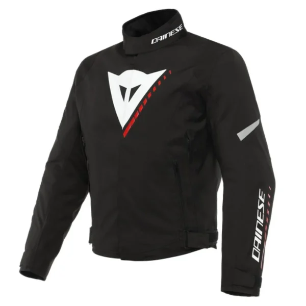מעיל חורף גברים דיינז שחור/ לבן / אדום - DAINESE VELOCE D-DRY BLACK WHITE RED