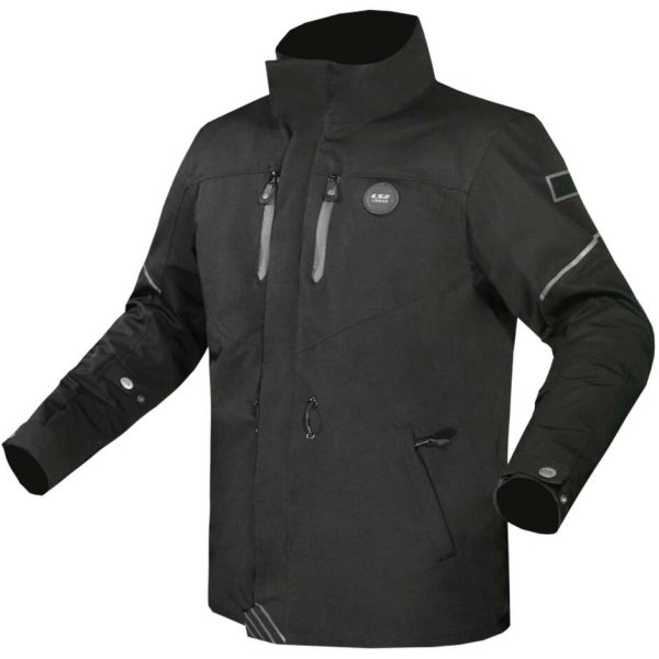 מעיל חורף גברים אל אס 2 רמבלה איבו שחור - LS2 RAMBLA EVO MAN JACKET BLACK