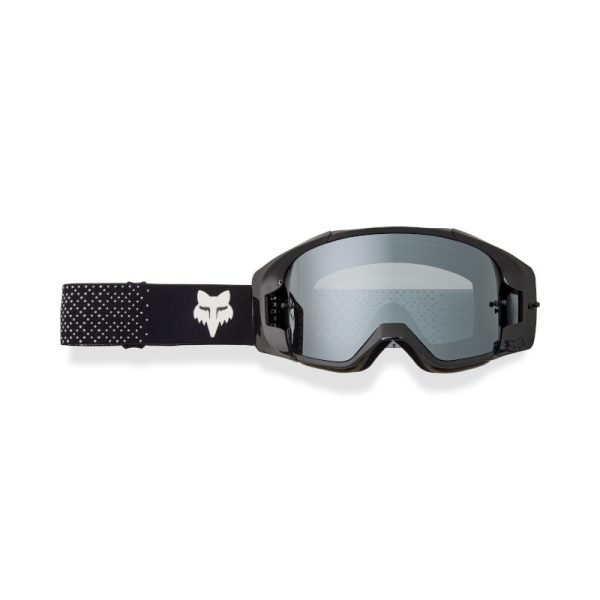 משקפי אבק פוקס שחור - עדשה כהה - FOX VUE CORE GOGGLE V26
