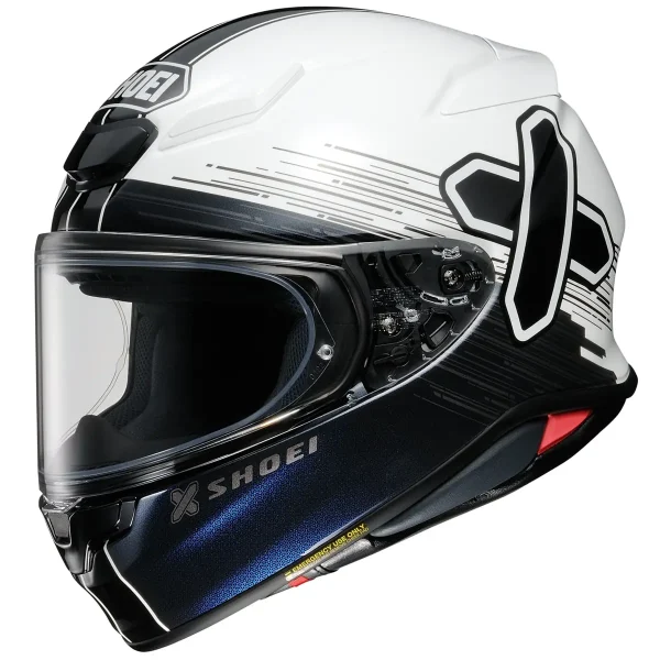קסדה מלאה שואי אן אקס אר 2 לבן/ שחור - SHOEI NXR II IDEOGRAPH TC-6