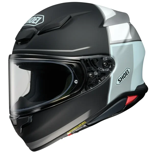 קסדה מלאה שואי אן אקס אר 2 לבן/ שחור - SHOEI NXR II YONDER TC-2