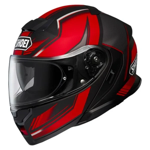 קסדה נפתחת שואי נאוטק 3 שחור/ אדום - SHOEI NEOTEC III GRASP TC-1