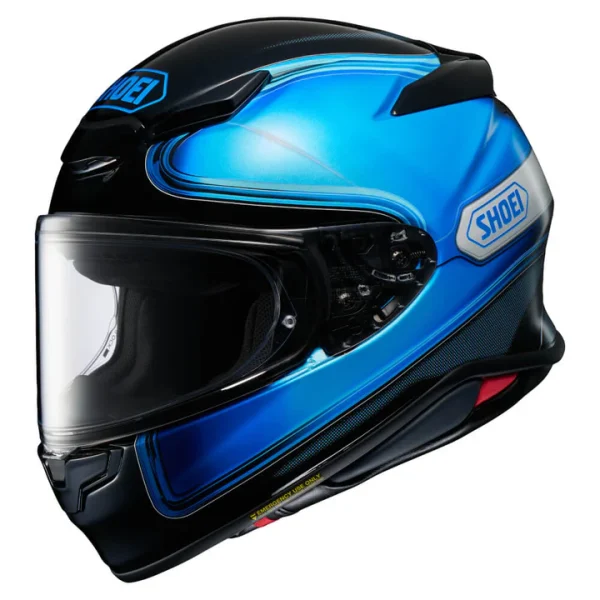 קסדה מלאה שואי אן אקס אר 2 שחור/ כחול - SHOEI NXR II SHEEN TC-2