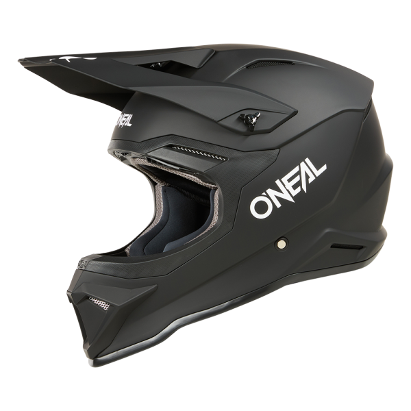 קסדת שטח אוניל שחור מט - ONEAL 1SRS SOLID BLACK V.24