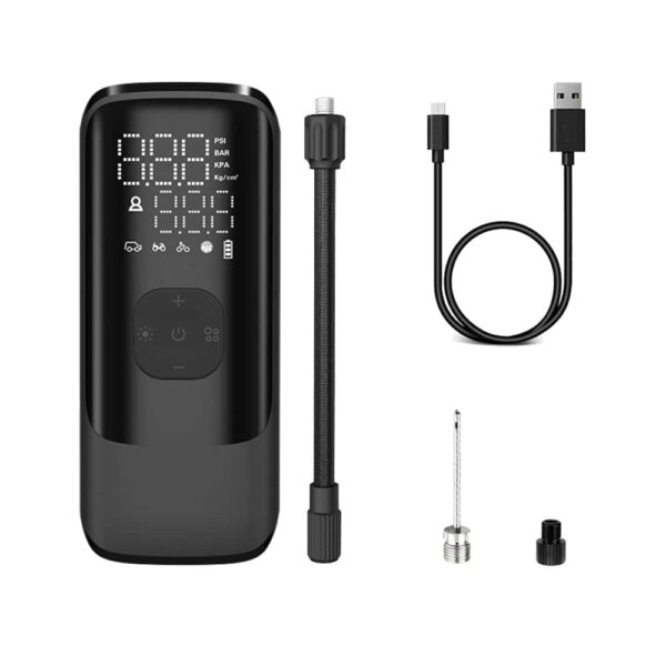 משאבה נטענת לרכבים, אופנועים, אופניים וכדורים דיסקברי - DISCOVERY DS 520