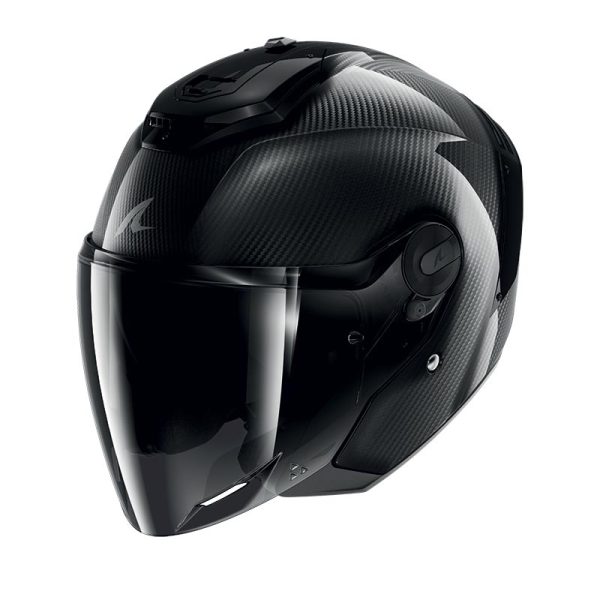 קסדת 3/4 שארק קרבון מבריק - SHARK RS JET CARBON SKIN
