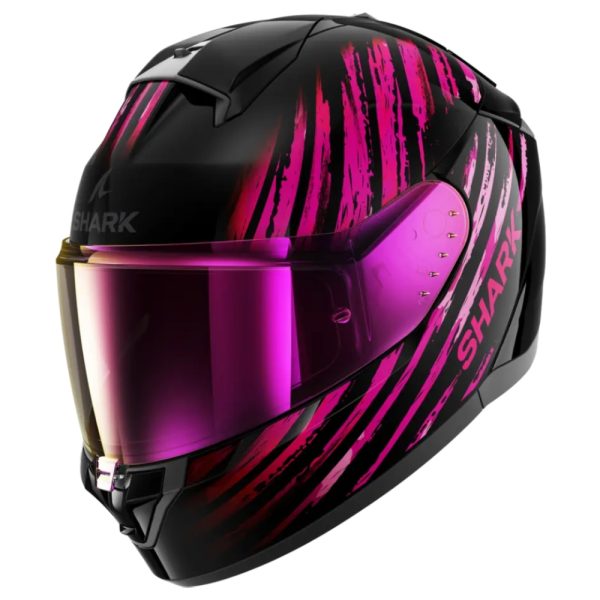 קסדה מלאה שארק רידיל 2 שחור/ ורוד - SHARK RIDILL II ASSYA BLACK/ PINK