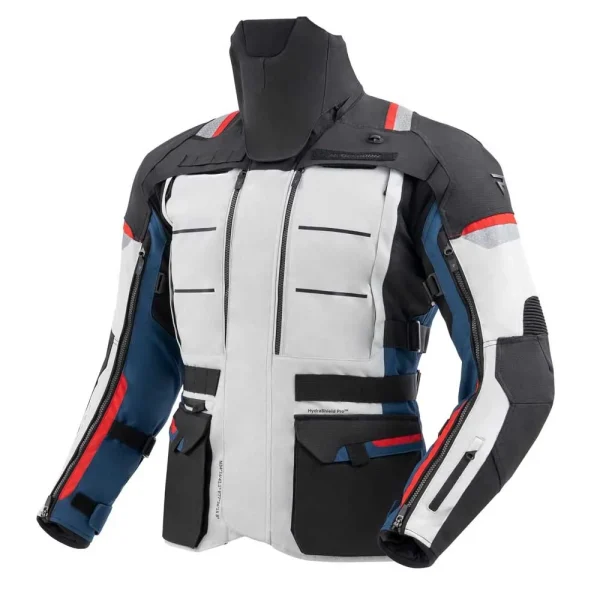 מעיל אדוונצ'ר רב עונתי גברים רבל הורן כחול/ אפור/ אדום - REBELHORN CUBBY V JACKET