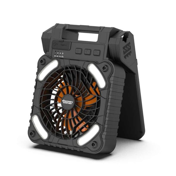 מאוורר נייד סולארי לקמפינג דיסקברי - DISCOVERY DS FL 200