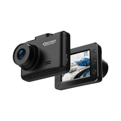מצלמת דרך לרכב עם זיהוי תנועה וחיישן G-Sensor דיסקברי - DISCOVERY DS 980