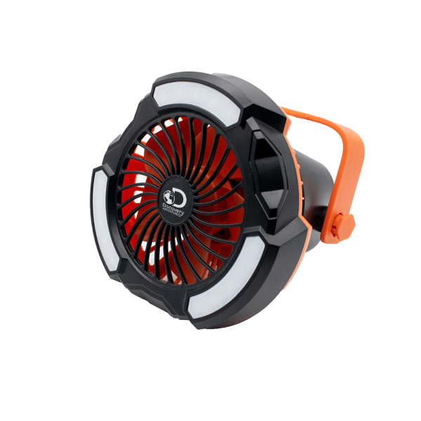 מאוורר ופנס לקמפינג דיסקברי - DISCOVERY DS FL100