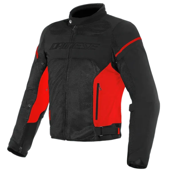 מעיל קיץ גברים דיינז שחור/ אדום - DAINESE AIR FRAME D1 TEX