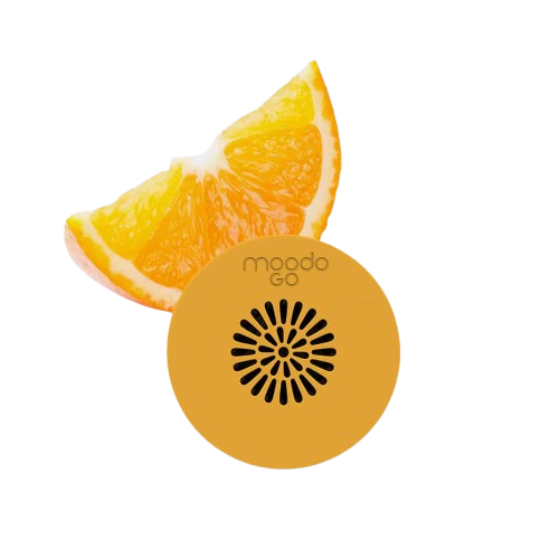 קפסולת ריח לרכב בניחוח תפוז -  MoodoGo Orange Sunrise