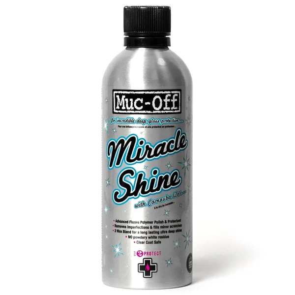 נוזל פוליש לאופנוע מאק אוף בנפח 500 מ״ל - MUC-OFF MIRACLE SHINE