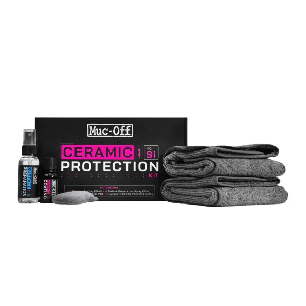 ערכה לציפוי קרמי לאופנוע מאק אוף - MUC-OFF CERAMIC PROTECTION KIT