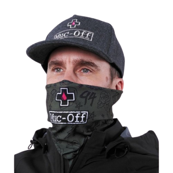 כיסוי פנים ירוק מאק אוף - MUC-OFF LIGHTWEIGHT NECK GAITER