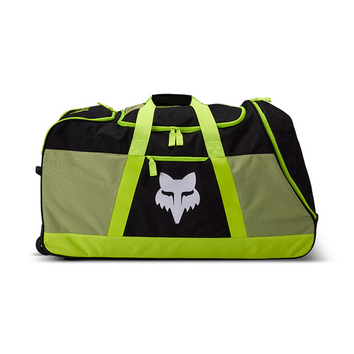 תיק ציוד פוקס צהוב/ שחור - FOX SHUTTLE 180 RACE SPEC ROLLER V25