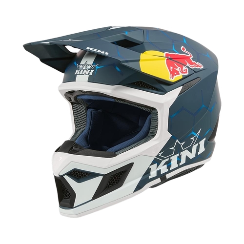 קסדת רכיבה קיני רד בול כחול  - KINI RED BULL MX3