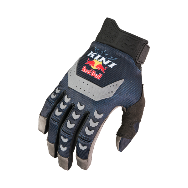 כפפות רכיבה קיני רד בול כחול – KINI RED BULL MXC 1.0 GLOVES