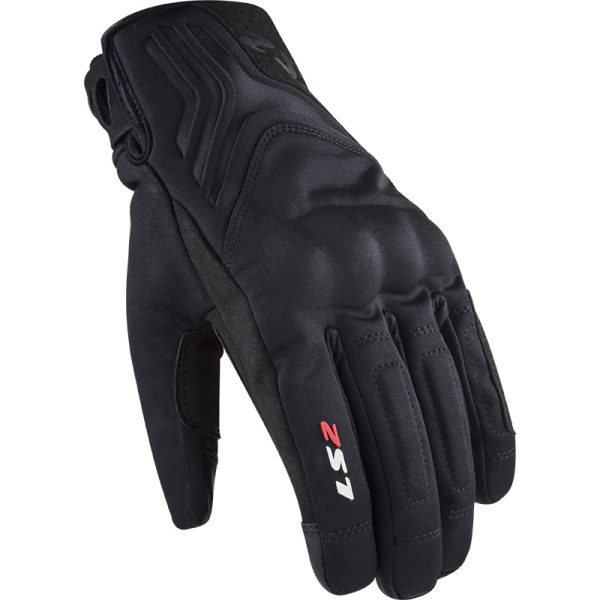 כפפות רכיבה חורף אל אס 2 שחור - LS2 JET II GLOVES