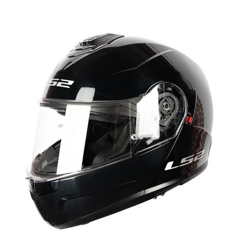 קסדה נפתחת אל אס 2 סטרוב שחור מבריק - LS2 FF908 STROBE II GLOSS BLACK