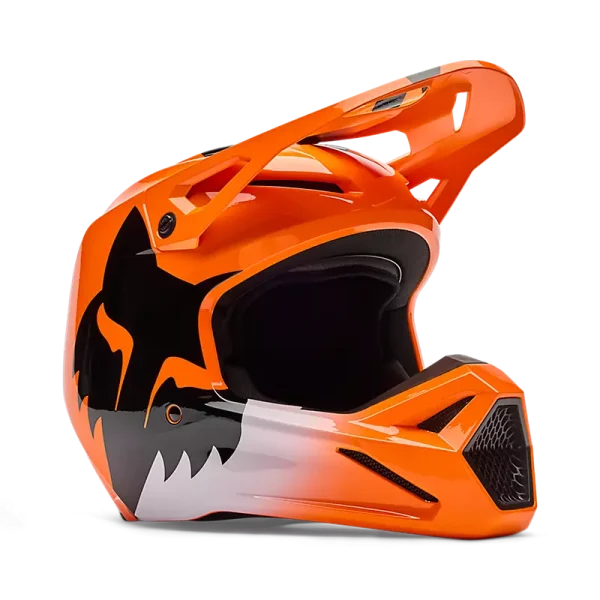 קסדת רכיבה פוקס כתום - FOX V1 SHIELD V.26