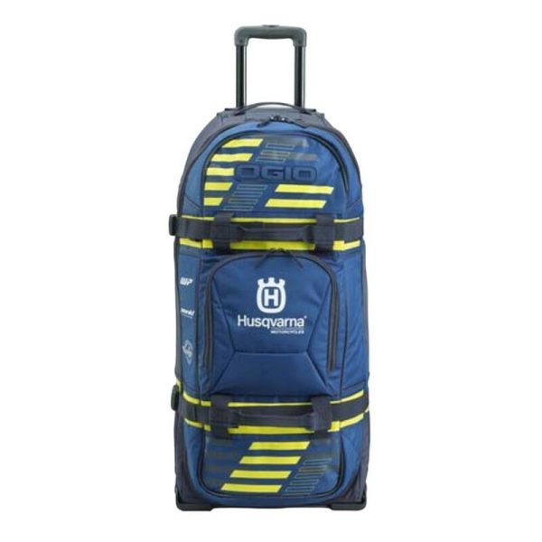 תיק ציוד הוסקוורנה כחול/ צהוב - OGIO TERMINAL TRAVEL BAG HUSQVARNA TEAM