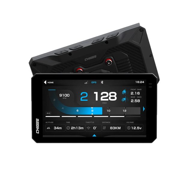 מערכת מולטימדיה Android Auto ו- iOS Car Play אלחוטי לאופנוע - CHIGEE AIO-6 LTE 4G