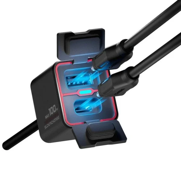 מטען כפול מהיר - CHIGEE TR100 QUICK CHARGER