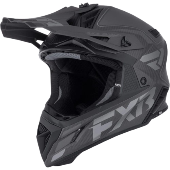 קסדת רכיבה אף אקס אר קרבון - FXR RACING HELIUM CARBON 2026