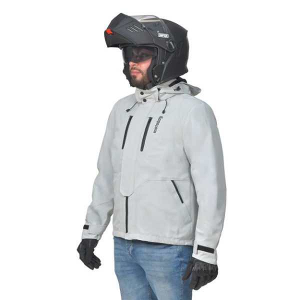 מעיל חורף גברים בלייד אפור בהיר - BLADE PREMIUM GLAICER WP