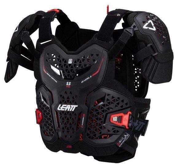 מגן חזה (צבי-צב) ליט 5.5 שחור - LEATT CHEST PROTECTOR 5.5 PRO EVO